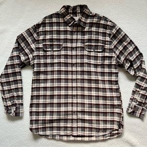JACHS Men's Mediumweight Cotton Flannel Shirt Size XLT